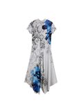 Desigual Jurk blauw / zwart / wit