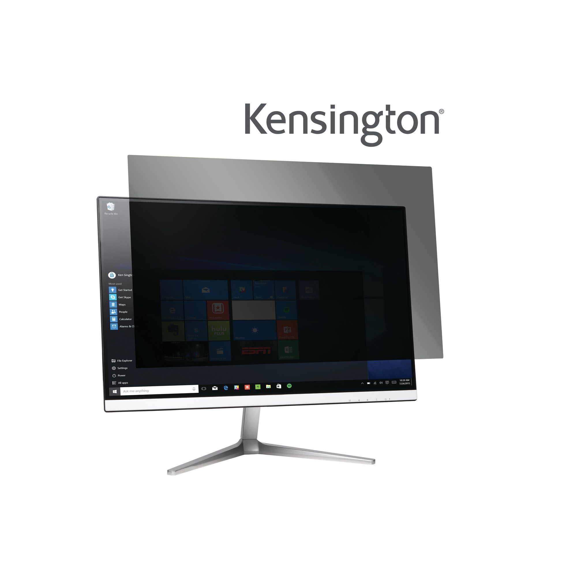 Kensington Privacy filter - 2-weg verwijderbaar voor 34" monitor 21:9