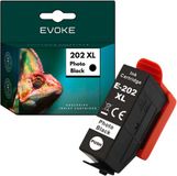 Evoke Epson 202 XL Foto Zwart Inktcartridge