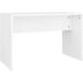 Tabouret de toilette blanc 70x35x45 cm bois d'ingénierie