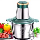 Électrique (filaire) hachoir à viande - 2L - Acier inoxydable - Multifonctionnel - Blender de cuisine