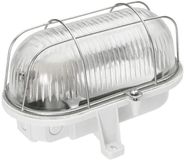Bulleye Lampe murale/plafond E27 IP44 Blanc