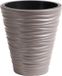 Prosperplast Plantenpot/bloempot Sand Dunes - buiten/binnen - kunststof - beige - D30 x H33 cm