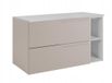 RODAN Armoire de salle de bain MODERN 100cm Blanc avec Étagère Blanc