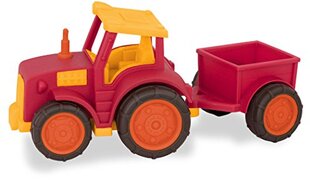 Wonder Wheels - Tractor met hanger, kleur rood, VE1018Z