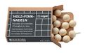 SIGEL BA240 Houten dennennaalden - beige - grote, ronde kop - diameter 12 x 22 mm - 25 stuks - voor pinboards