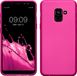 kwmobile telefoonhoesje geschikt voor Samsung Galaxy A8 (2018) - Back cover - Metallic Roze