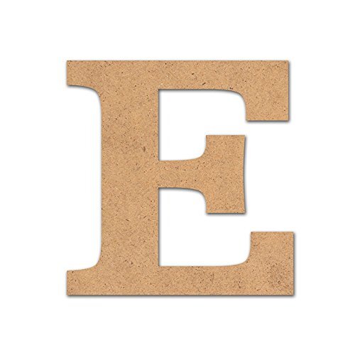 Detalles Infantiles Informatie houten letter om te knutselen 10 cm E