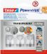 Tesa Powerstrips Zelfklevende Metalen Haken Transparant 0,5kg
