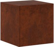 vidaXL Plantenstandaard Roestkleurig 40 x 40 x 40 cm Weervast Staal