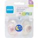 Mam Sucette Silicone Nuit 16+ M 2 U + Boîte Stérilisateur