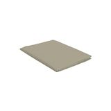Italian Bed Linen Max kleur effen kleur decoratieve doek, 100% katoen, Turtle Dove, Double