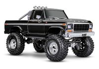 TRAXXAS Crawler TRX-4 RTR 79 Ford F150 zwart 1/10 geborsteld zonder accu/oplader 4WD High-Trail