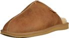 SHEPHERD OF SWEDEN Shepherd Hugo Heren Pantoffels - Antique cognac - Maat 43