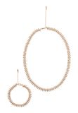 NAEMI Ensemble plaqué or rose