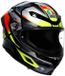 AGV K6 S Erazer E2206 Integraalhelm Schwarz M