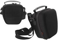 Navitech Zwarte Robuuste Harde EVA Beschermende Draagtas compatibel met de Panasonic LUMIX DMC-G80MEB-K Professional Camer