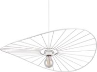 RL LIVE YOUR LIGHT REALITY CHAPEAU Hanglamp Wit mat Metaal E27 In hoogte verstelbaar