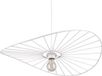 RL LIVE YOUR LIGHT REALITY CHAPEAU Hanglamp Wit mat Metaal E27 In hoogte verstelbaar