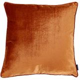 Paoletti Luxe Velvet 55x55cm Kussen Roest