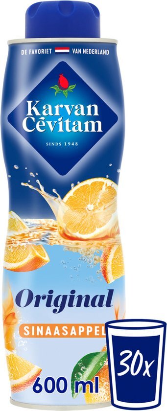 Karvan C&#233;vitam siroop, fles van 60 cl, sinaasappel