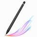 ASHATA Stylet pour écrans tactiles, crayon capacitif universel pour le dessin pour Huawei, pour Xiaomi, pour Samsung, pour LG, etc. (Noir)