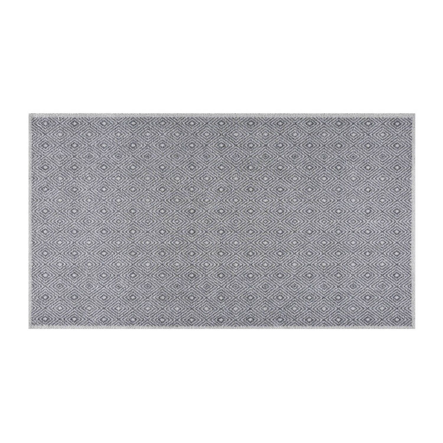 MD-Entree Design mat - Diamond Crystal - 67 x 120 cm - Grijs
