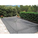 WERKA PRO Afdekzeil 140 g/m², voor rechthoekig zwembad, 8 x 14 m, marineblauw