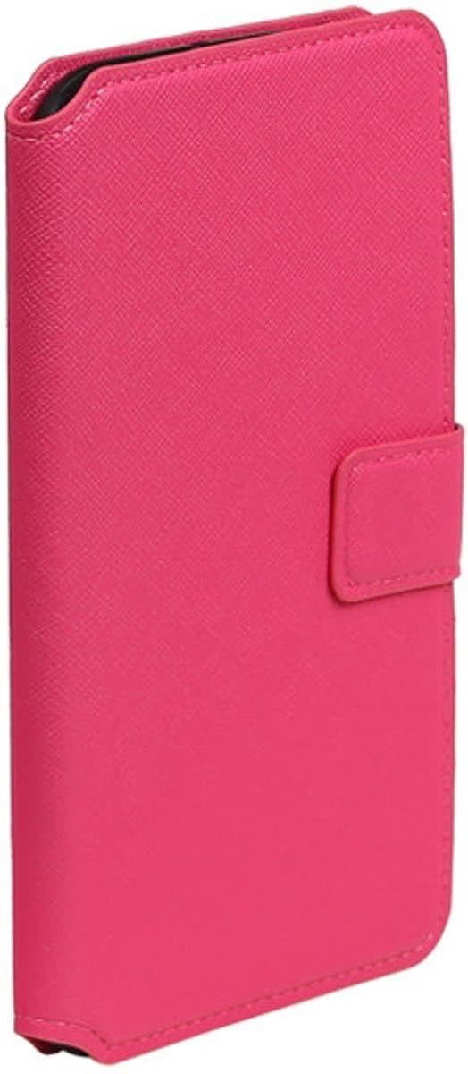Best Cases .nl Roze Samsung Galaxy S4 mini I9190 TPU wallet case booktype hoesje HM Book - 8718883851863