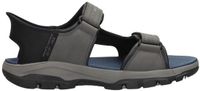 Skechers TRESMEN - REECE Heren Sandalen - Charcoal