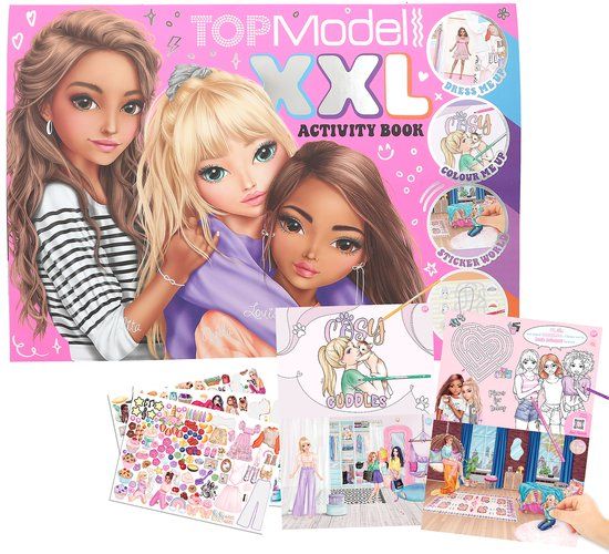 Depesche TOPModel XXL Activity Book
