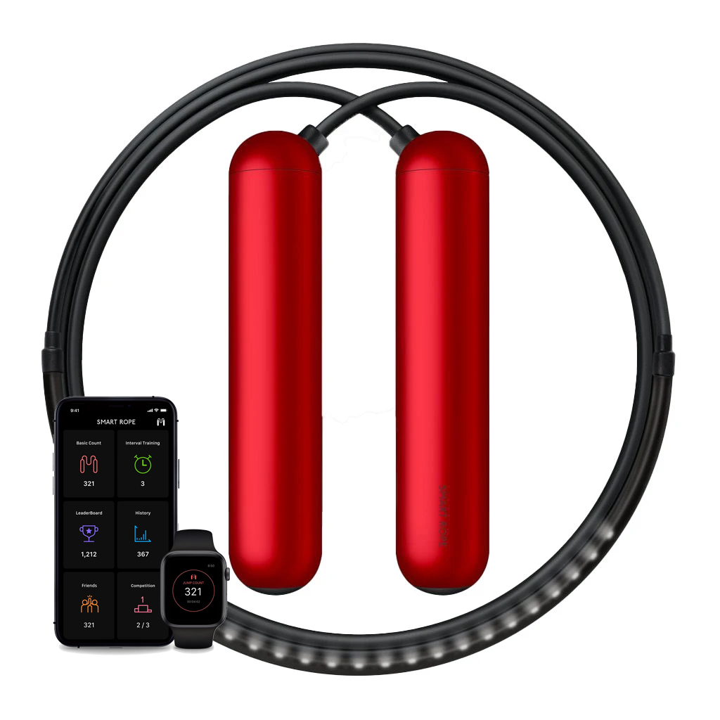 Smart Rope LED Springtouw - Rood - S