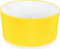 Abat-jour pour lampadaire ou suspension, jaune, 40 cm