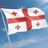 Heble® Grote Vlag Georgie 90x150cm