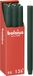 Bolsius Bougies rustiques Vert 9 pièces 27cm 13 heures de combustion