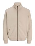 JACK & JONES Sweatvest 'JJEBRADLEY' beige
