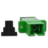 Qoltec glasvezeladapter SC/APC | Simplex | Singlemode