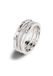 Elli - Ringenset Vrouwen 925 Sterling Zilver Kristal Wit