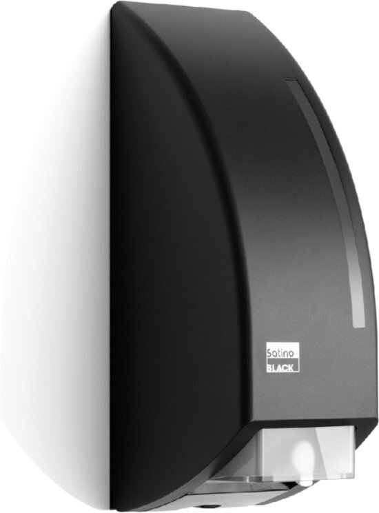 Satino Black Dispenser Zeep
