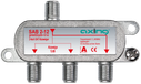 AXING SAB 2-12 - Splitter - F-connector - Aluminium