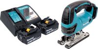 Makita DJV 180 RTX accu-decoupeerzaag 18 V 135 mm + 2x accu 5,0 Ah + oplader