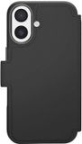 dbramante1928, Hoesje geschikt voor iPhone 16 - 2-in-1 Wallet Case met Standaard & Afneembare Backcover, Zwart