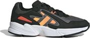 Adidas Yung-96 Chasm Mannen Schwarz Leder Lage Sneakers Maat 44