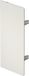 OBO Bettermann Eindstuk 100x230mm polyvinylchloride zuiver wit RAL 9010
