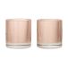 Ferm Living Verres Ripple tumbler 25 cl, 2 pièces Blush