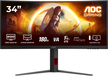 AOC CU34G4 34" Curved Ultrawide Gaming Monitor - 180Hz, 3440x1440, HDR