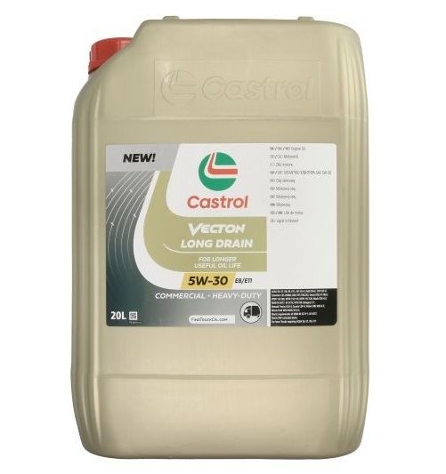 Castrol oil Vecton Long Drain 5W-30 E8/E11 20L