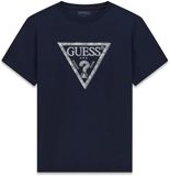Guess T-shirt Triangle Leaves Embroide