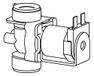 MEPA Magneetventiel 24 VAC urinoir netvoeding
