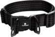 Halsketting Flamingo Zorba Halsband Honden Zwart XL 55-75cm 38mm